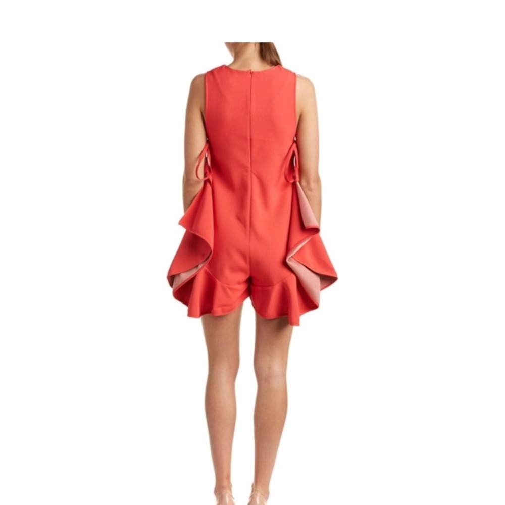 Kylie & Kendall Orange Romper